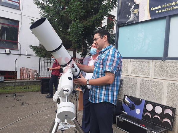 Are depressed Beyond doubt evening Bârladul are cel mai mare telescop pentru observatii solare din România!  (FOTO, VIDEO) - Vremea noua - Liderul presei vasluiene
